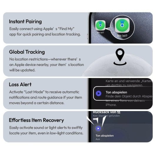 Sac à dos Ulanzi BP04 25L rigide U-Tag, extensible, compartiment PC