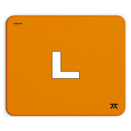Mauspad Fnatic Focus3 MAX L Orange Poron-Schaum rutschfest 480x400x6 mm