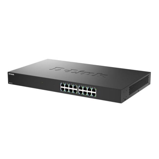 Netzwerk Switch D-LINK DMS-1016 16x 2.5G Rackmontage Lüfterlos Metallgehäuse