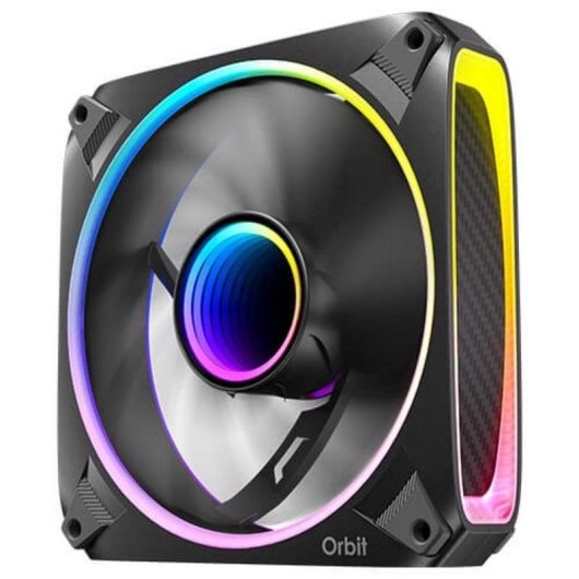 Ventoinha Suplementar Antec Orbit 120 ARGB 120 mm, LED RGB, FDB, Preta