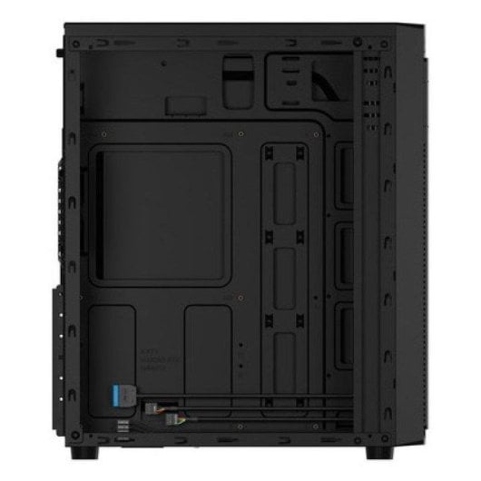 Boîtier PC Midi Tower Natec Aracanta noir ATX Micro ATX Mini-ITX sans alimentation
