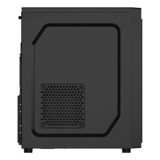 Boîtier PC Midi Tower Natec Aracanta noir ATX Micro ATX Mini-ITX sans alimentation