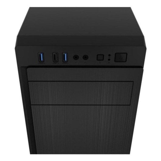 Boîtier PC Midi Tower Natec Aracanta noir ATX Micro ATX Mini-ITX sans alimentation