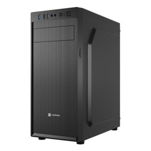 Boîtier PC Midi Tower Natec Aracanta noir ATX Micro ATX Mini-ITX sans alimentation