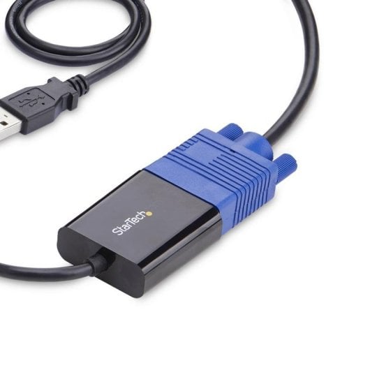 KVM Startech USB a VGA Mini DisplayPort Transferencia de Ficheros Captura Vídeo