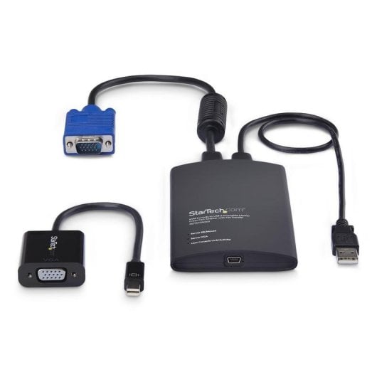 KVM Startech USB a VGA Mini DisplayPort Transferencia de Ficheros Captura Vídeo