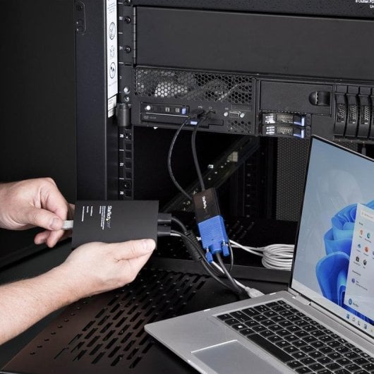 KVM Startech USB a VGA Mini DisplayPort Transferencia de Ficheros Captura Vídeo