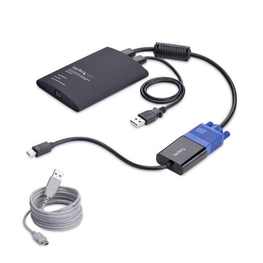 KVM Startech USB a VGA Mini DisplayPort Transferencia de Ficheros Captura Vídeo