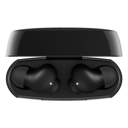 Auriculares Belkin SoundForm Rhythm inalámbricos y con cable Bluetooth con Cancelación de Ruido, micrófono y protección IPX5, negros