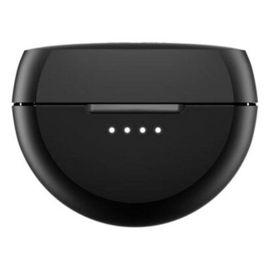 Auriculares Belkin SoundForm Rhythm inalámbricos y con cable Bluetooth con Cancelación de Ruido, micrófono y protección IPX5, negros