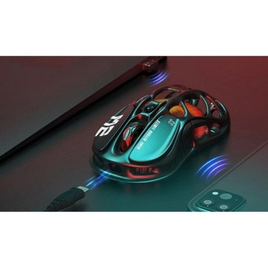 Ratón GravaStar Mercury M2 Pro Sans Fil 26000 DPI Gunmetal Gray RGB