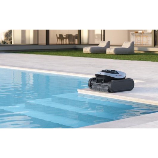 Robot limpiafondos Dreame Z1 para piscina hasta 180 m², batería 240 min, 30 m³/h
