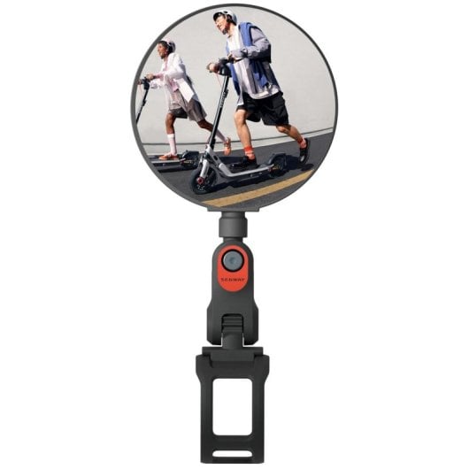 Espejo Segway AD.05.00.06.0014 para Patinete Eléctrico Schwarz 80x143x30,5 mm