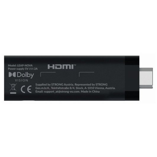 Adaptador Smart TV Strong LEAP NOVA 4K Ultra HD Android HDR10+ 32GB