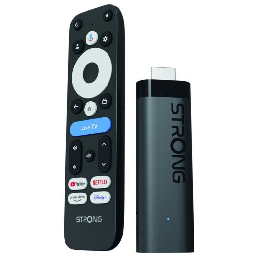 Adaptador Smart TV Strong LEAP NOVA 4K Ultra HD Android HDR10+ 32GB