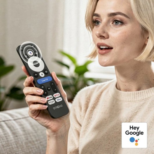 Adaptador Smart TV Strong LEAP NOVA 4K Ultra HD Android HDR10+ 32GB