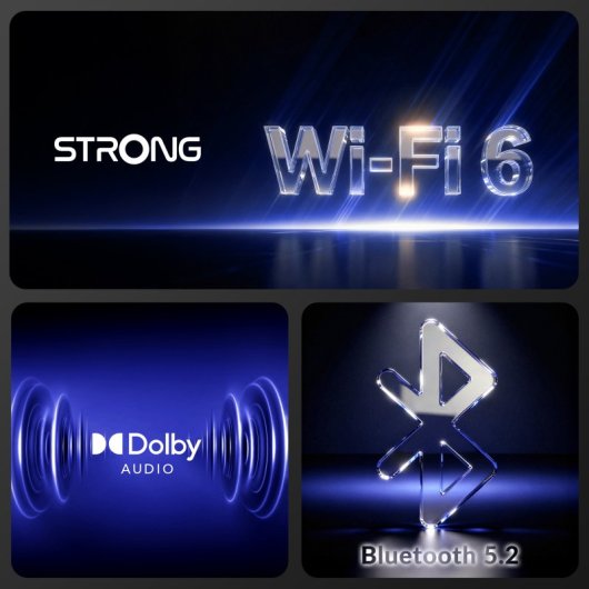 Adaptador Smart TV Strong LEAP NOVA 4K Ultra HD Android HDR10+ 32GB