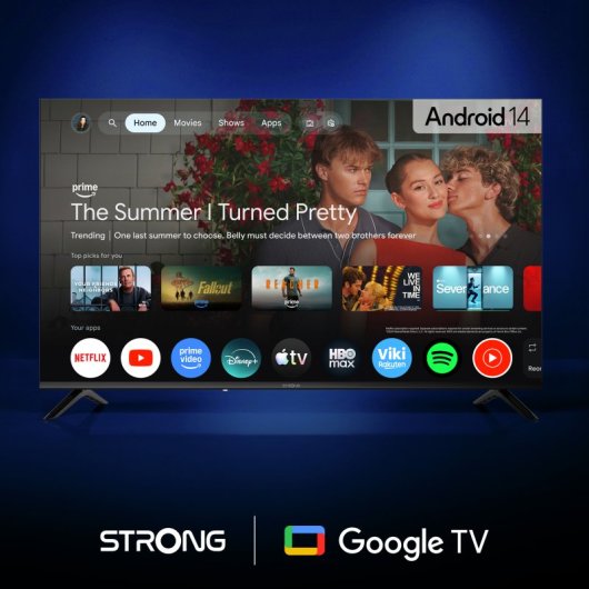 Adaptador Smart TV Strong LEAP NOVA 4K Ultra HD Android HDR10+ 32GB