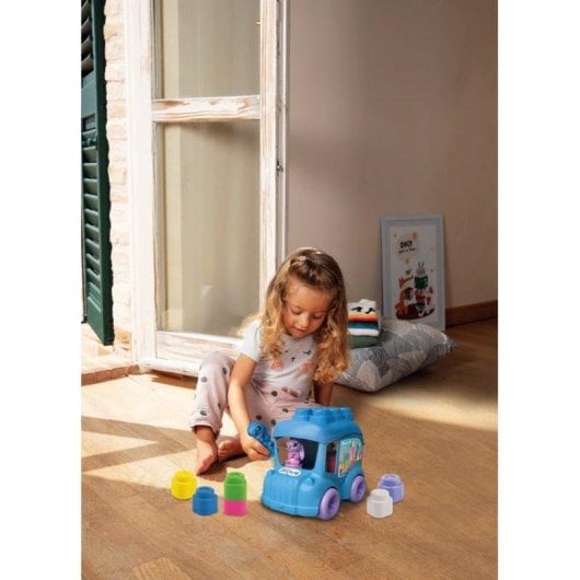 Jogo de Construção Clementoni Clemmy 17974 Multicolorido Tema Stitch 1 Ano+