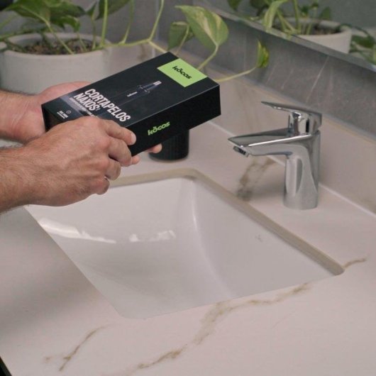 Tagliacapelli Naso e Orecchie Kocos Naxos Senza Fili 90min Nero Batteria Integrata