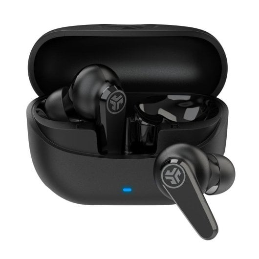 Auriculares JLab Go Pods ANC inalámbricos Bluetooth Cancelación de Ruido Micrófono IP55 negros