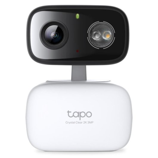 Tapo C216 Cámara de Vigilancia 360º Interior/Exterior, 2K 3MP, Detección IA Gratuita, Visión Nocturna