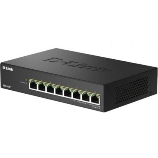 Switch D-LINK DMS-108P/E 8-Port 2.5G PoE Metall Unmanaged Lüfterlos