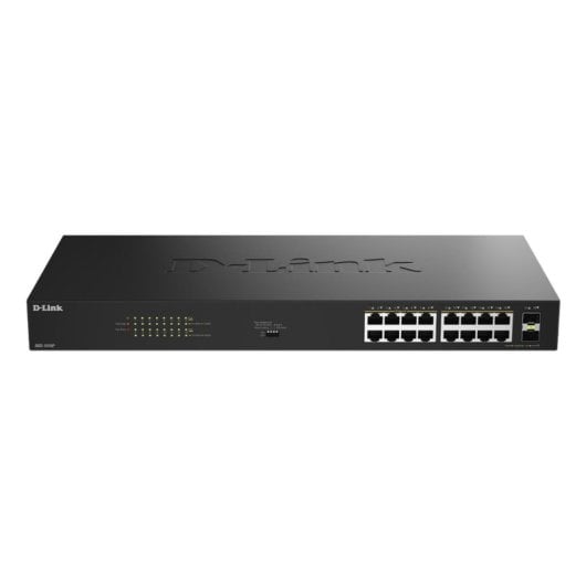 Netzwerk-Switch D-LINK DGS-1018P 16x Gigabit PoE+ 2x SFP 240W unmanaged