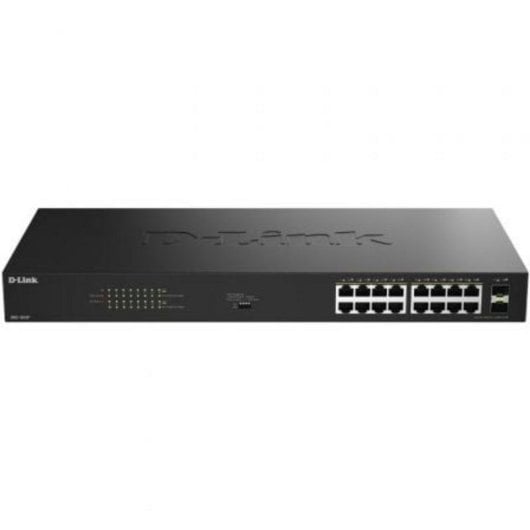 Netzwerk-Switch D-LINK DGS-1018P 16x Gigabit PoE+ 2x SFP 240W unmanaged