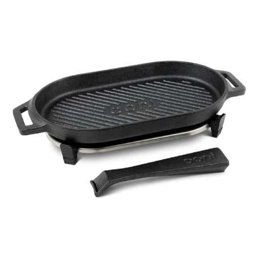 Ooni Grizzler Grill à Fonte De Métal à Fonte Noir