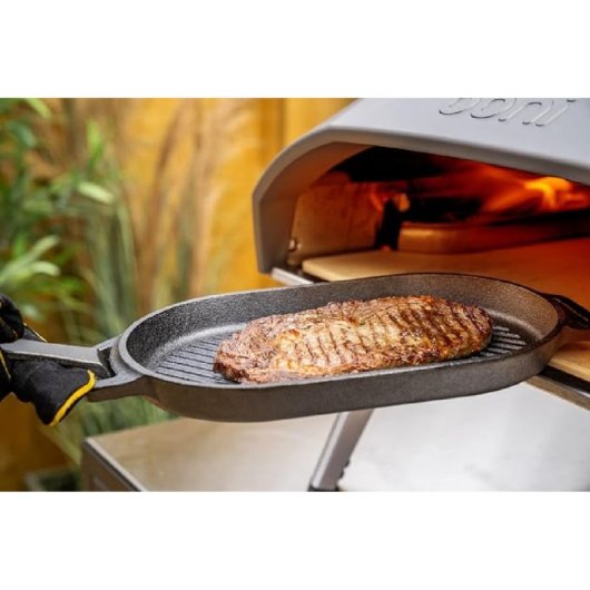 Ooni Grizzler Grill à Fonte De Métal à Fonte Noir