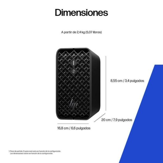 Mini PC HP Z2 G1a AMD Ryzen AI Max PRO 390 32GB 1TB SSD Radeon 8050S Windows 11 Pro Thunderbolt 4