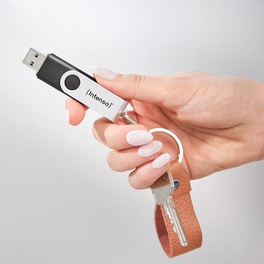 USB-Stick Intenso Office Line 256 GB USB-A 3.2 Gen1 Schwarz Silber