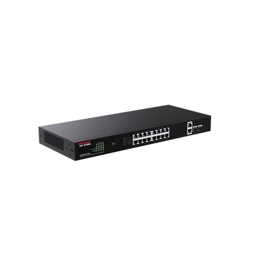 Switch IP-Com Networks G1120P-16-150W 18 Puertos Gigabit PoE Montaje en Rack 1U