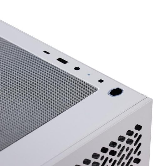 Cooler Master Elite 302 Caixa Gaming Mini Tower Micro-ATX com Vidro Temperado e RGB Branca