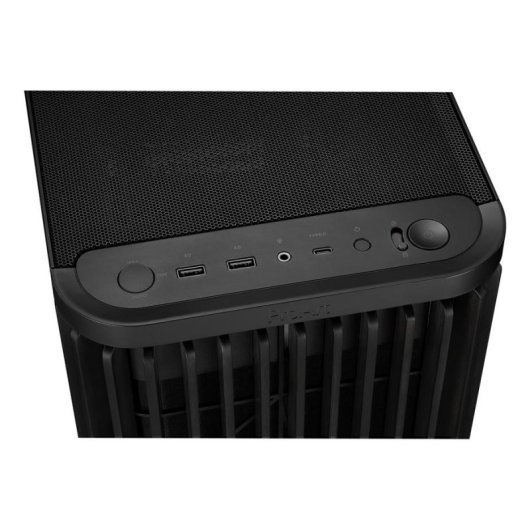 Caja PC Asus ProArt PA401 Wood Edition Madera Panel Mesh ATX USB-C Ventiladores PWM