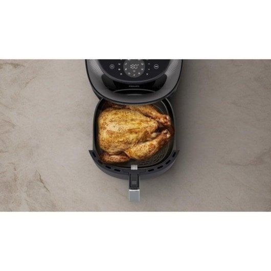Fritadeira de Ar Philips 3000 series NA341/10 7,2L 2000W visor LED 16 programas