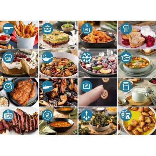 Fritadeira de Ar Philips 3000 series NA341/10 7,2L 2000W visor LED 16 programas