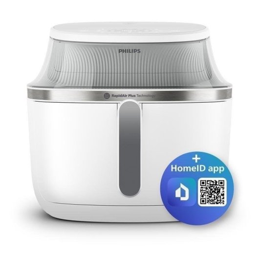 Freidora de aire Philips serie 3000 NA341/10 7,2 L 2000 W con ventana