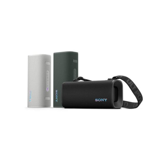Haut-parleurs Sony Portables Stéréo Sans fil Bluetooth IP67 Autonomie 24h Gris