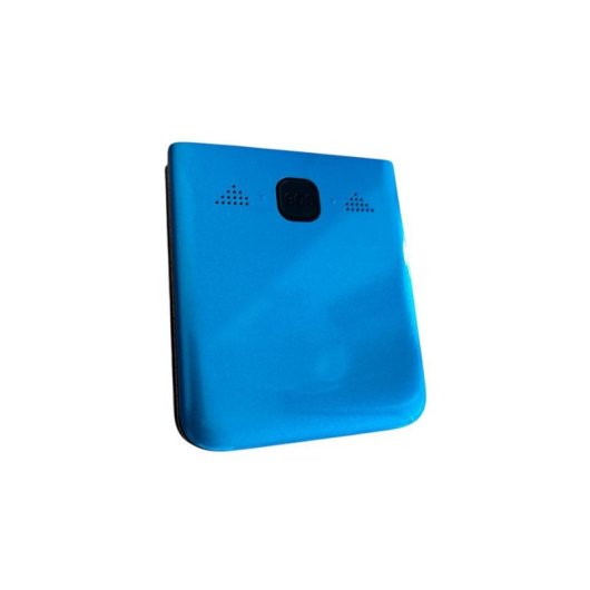 Telemóvel Qubo X-10BK Flip Dual SIM 2.4" 0.3MP 900mAh Azul Bluetooth Rádio FM