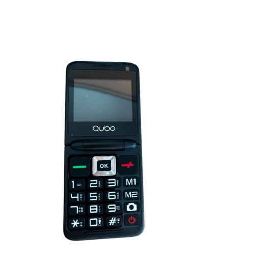 Telemóvel Qubo X-10BK Flip Dual SIM 2.4" 0.3MP 900mAh Azul Bluetooth Rádio FM
