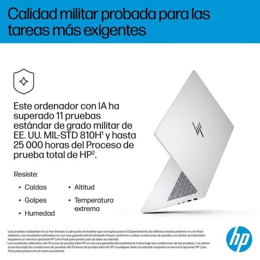 Notebook HP OmniBook 7 AI 14-fr0012ns 14" Intel Core Ultra 5 225U 16GB 1TB SSD Intel Graphics Windows 11 Home