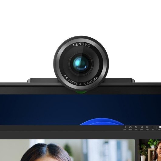 Caméra web Lenovo 4XC1Q25246 8 MP 4K USB-C Autofocus Microphone