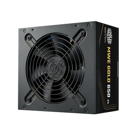 Fonte de Alimentação Cooler Master MWE Gold V3 650W 80 PLUS Gold ATX 3.1 Non-Modular