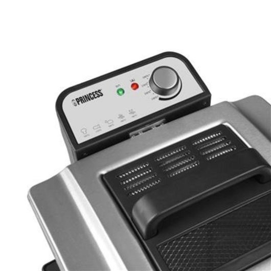 Fritadeira Princess 184090 5L 3270W com Zona Fria e Filtro Anti-Odor