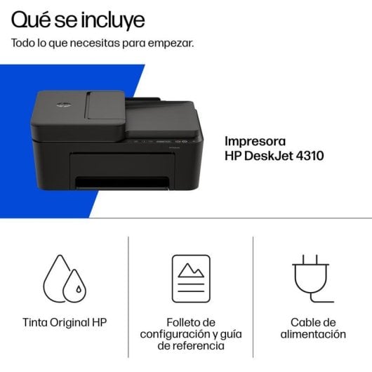 Multifonction HP DeskJet 4310 Jet d'encre Couleur WiFi ADF Duplex Fax
