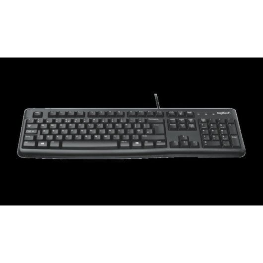 Teclado Logitech K120 de membrana Layout IT resistente a salpicaduras USB