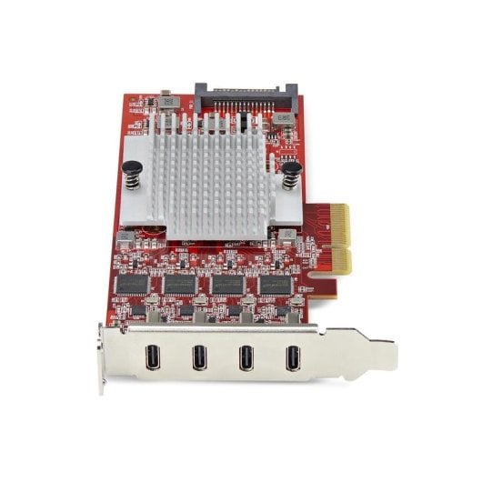 Tarjeta de Expansión StarTech PCIe 4x USB-C 10 Gbps Controladores Independientes