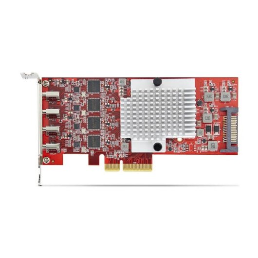 Tarjeta de Expansión StarTech PCIe 4x USB-C 10 Gbps Controladores Independientes